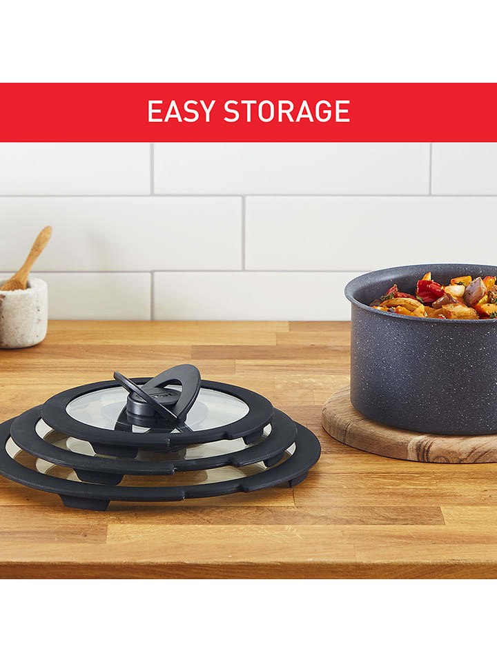 Tefal 3er-Set: Glasdeckel 