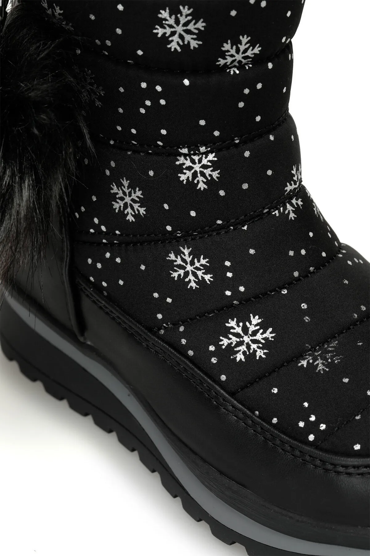 Polaris  510946.F3PR Schwarze Mädchenstiefel