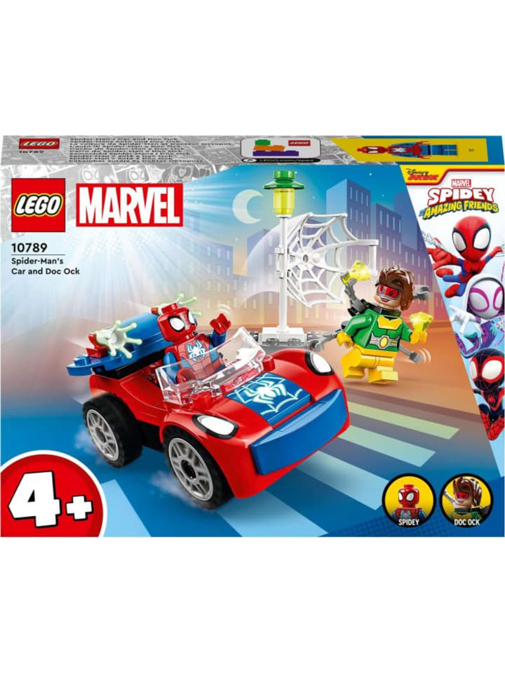 duplo Marvel Super Heroes 10789 Spider-Mans Auto und Doc Ock in Mehrfarbig ab 4 Jahre günstig kaufen onesize