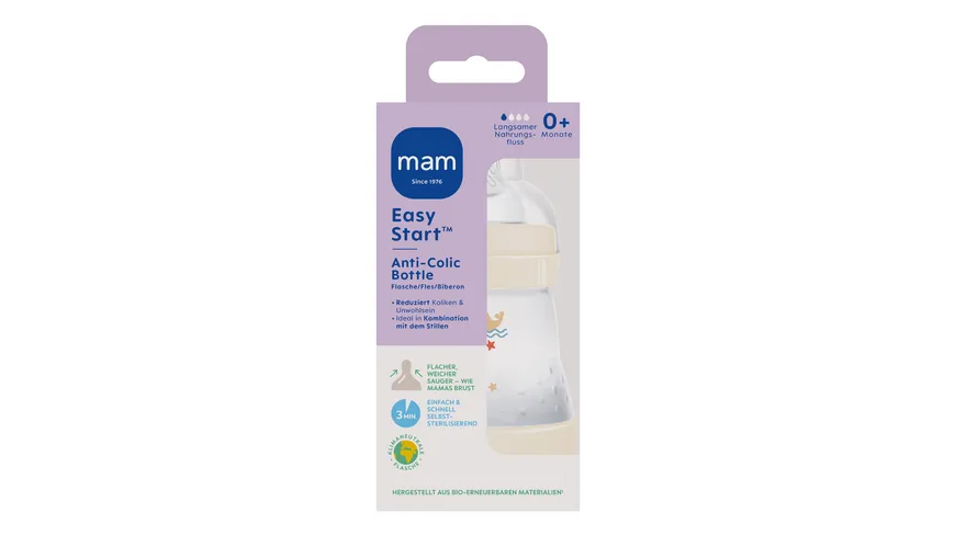 MAM Easy Start Anti-Colic, 160 ml, Robbe