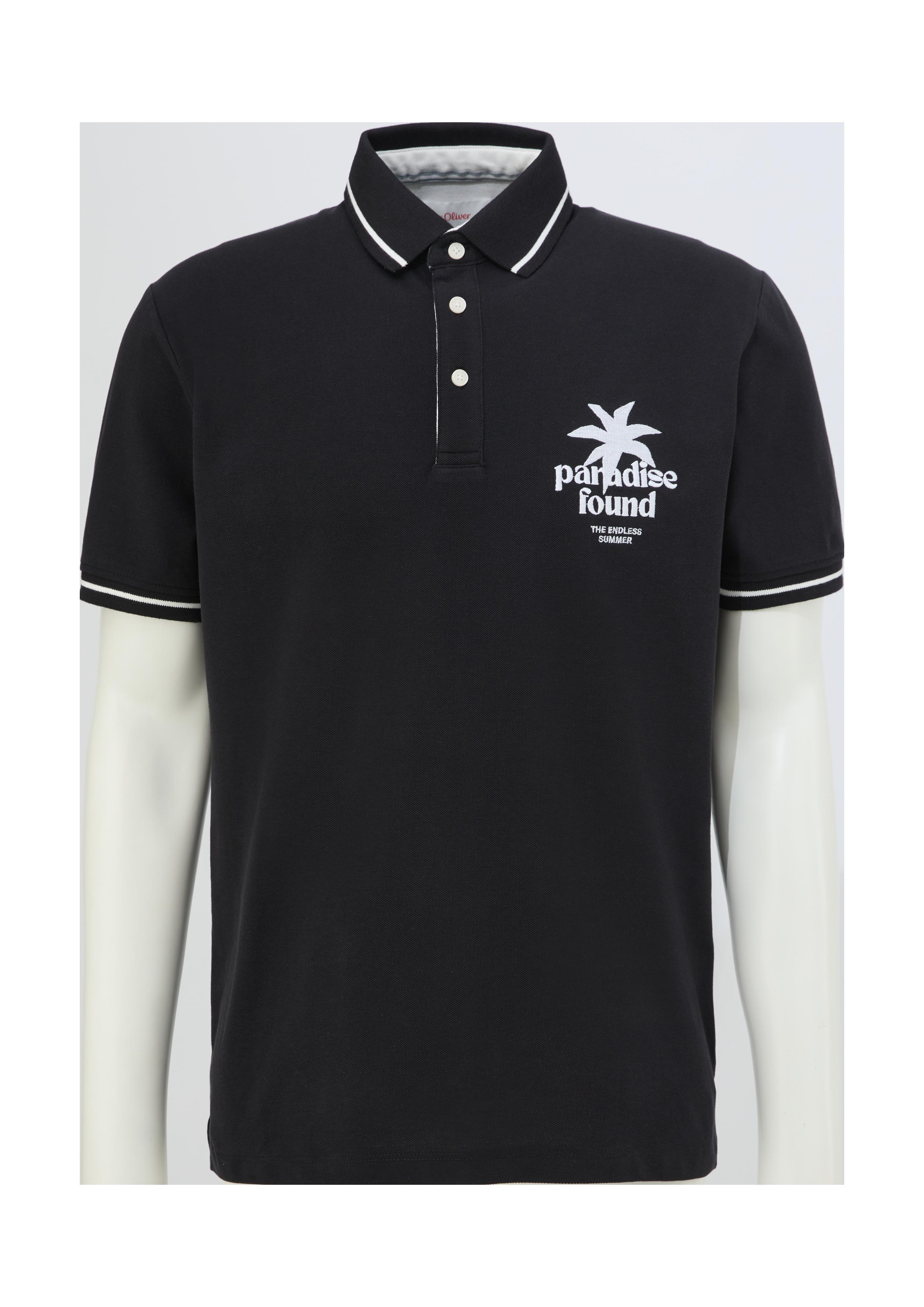 Polo-Shirt aus Baumwoll-Piqué  2131479-99D1