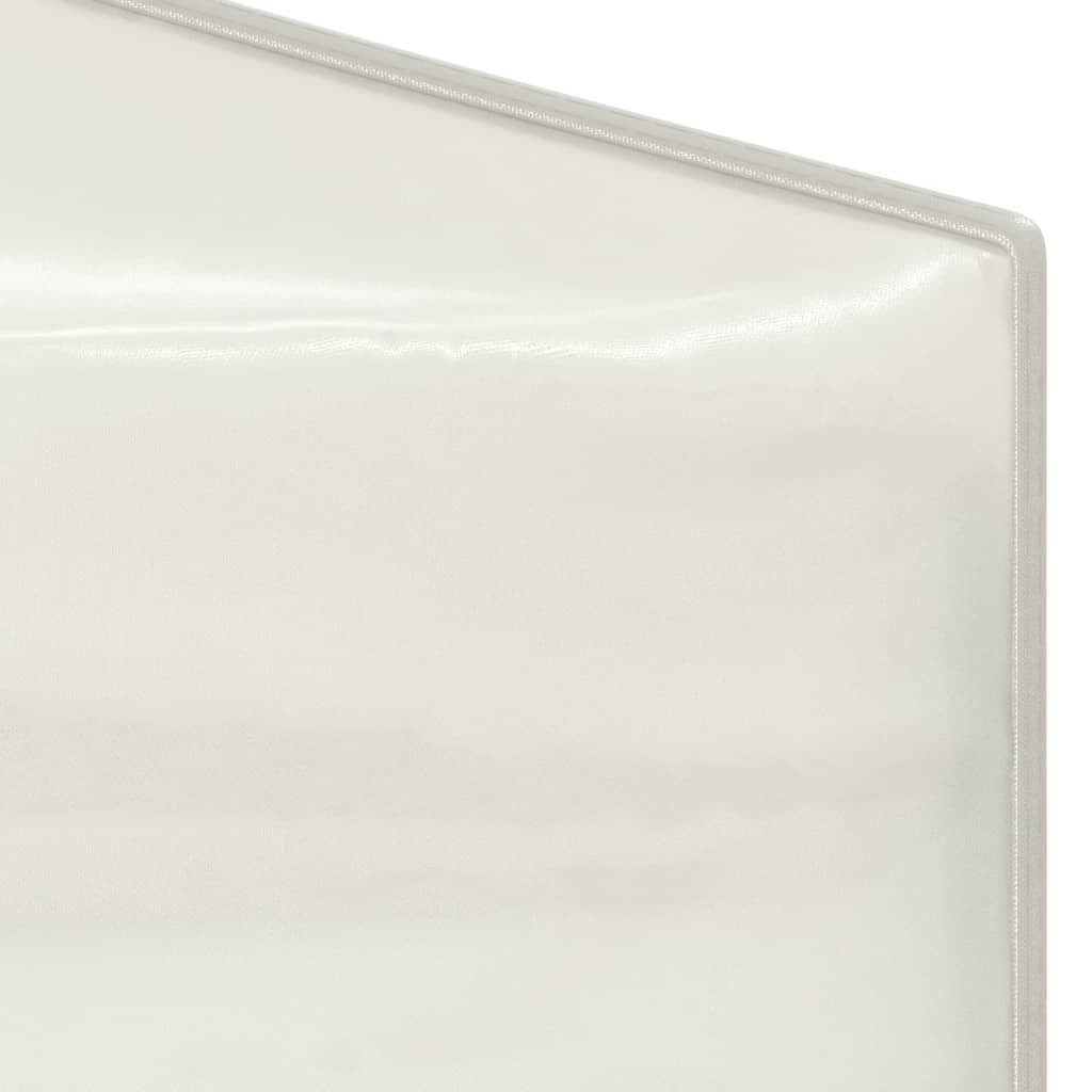 vidaXL Pavillon Partyzelt Faltbar Creme 3x3 m Garten Pavillon