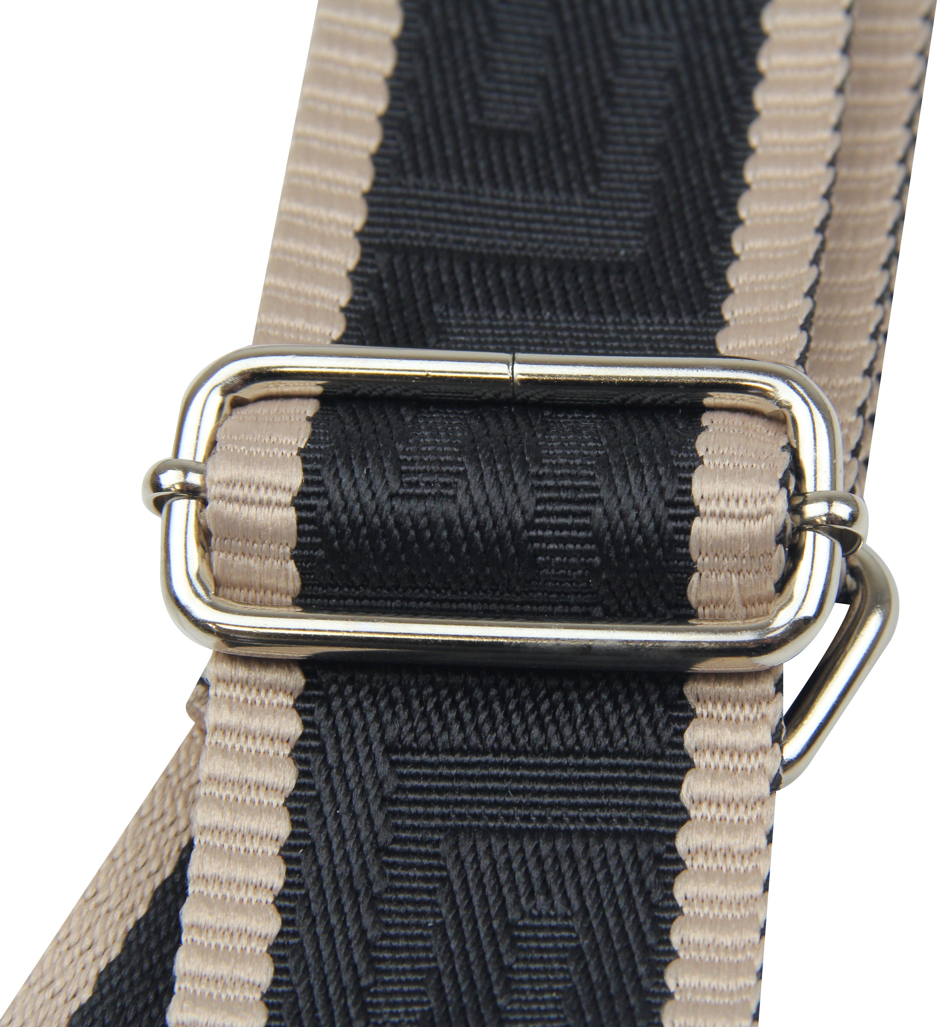 Frentree Schulterriemen MADE IN ITALY, 5cm breiter Schultergurt für Taschen, verstellbarer Gurt, Muster: S