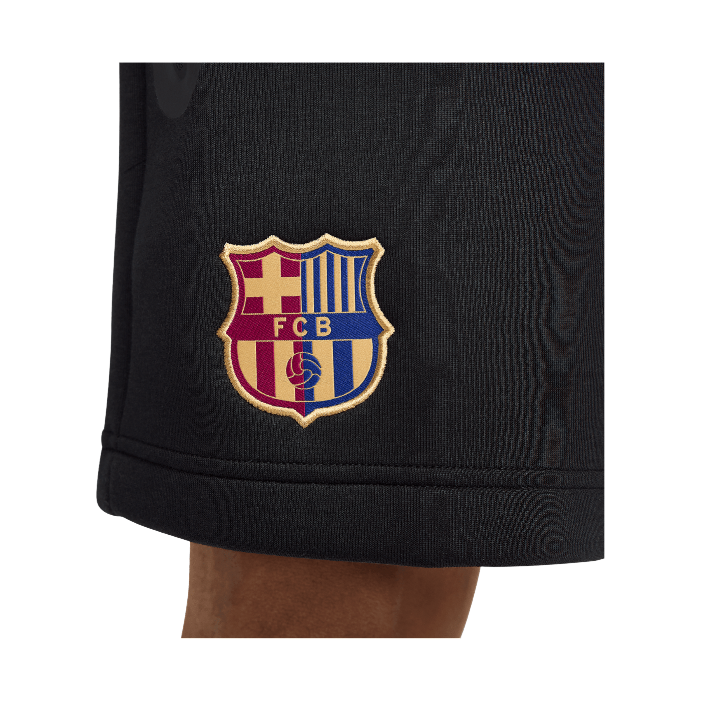 Nike FC Barcelona Tech Fleece Short Schwarz F010