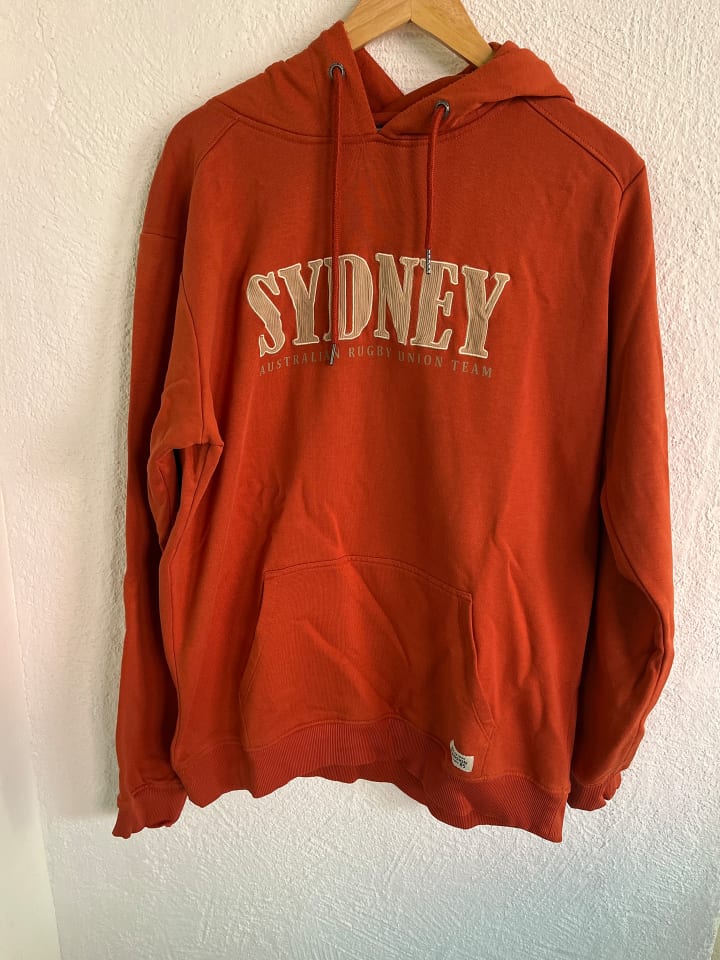 Roadsign Hoodie in Rostrot günstig kaufen XL
