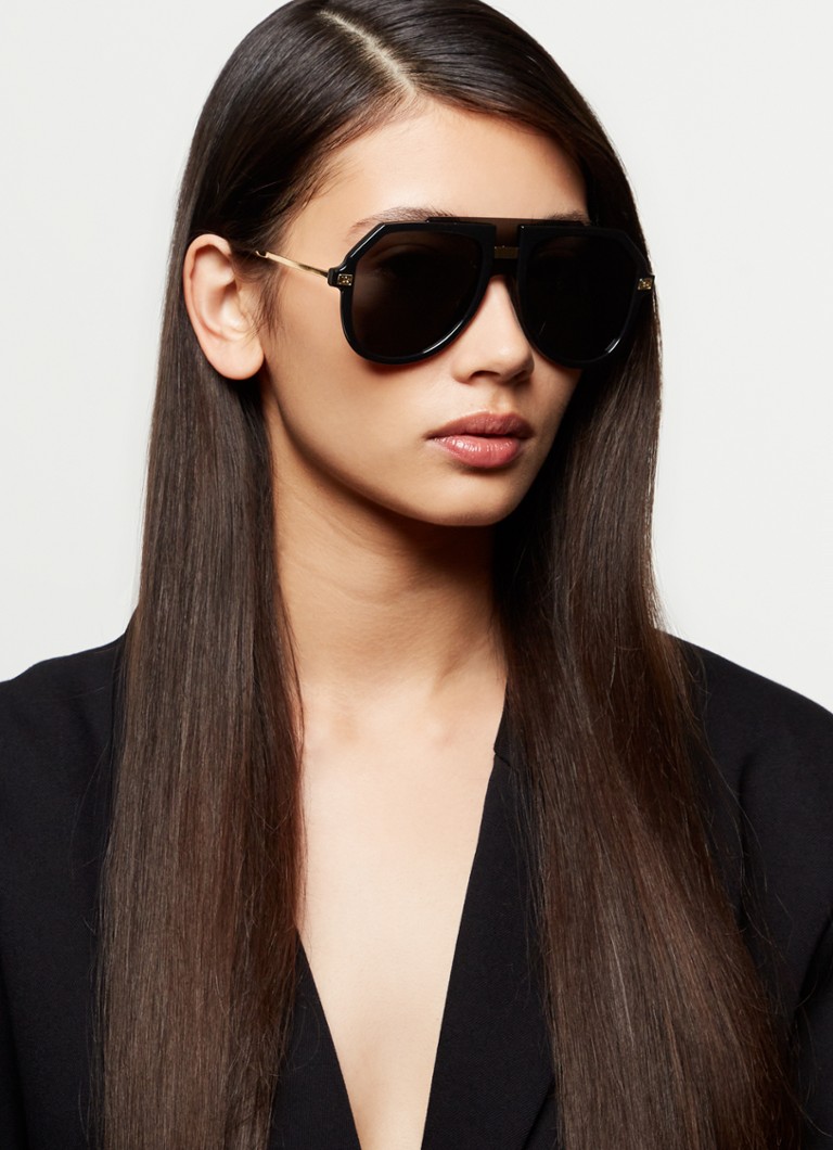 Dolce & Gabbana Aviator-solbriller DG6195