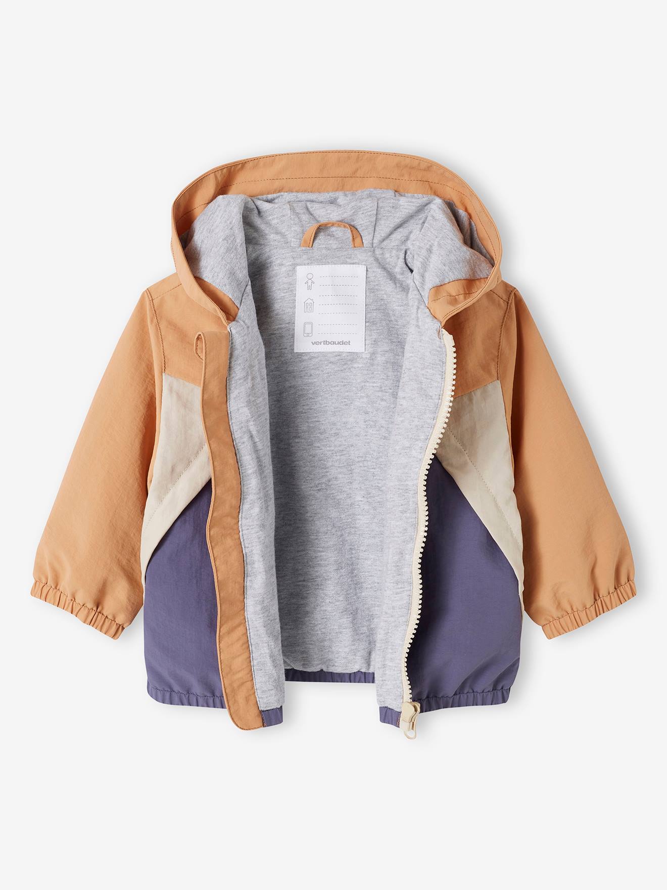 Vertbaudet Jungen Baby Anorak - camel