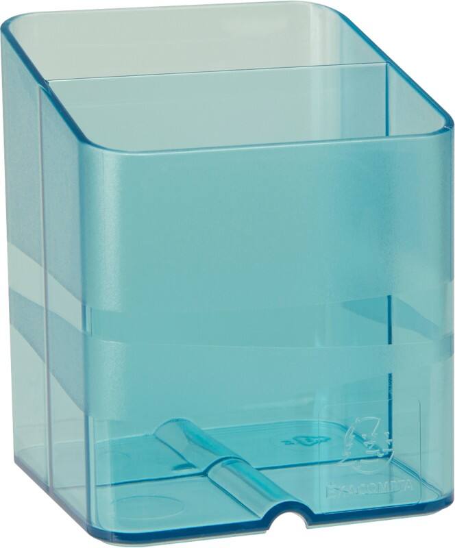 Exacompta Chromaline Stiftebox Kunststoff Türkis 7,4 x 7,4 x 9,3 cm