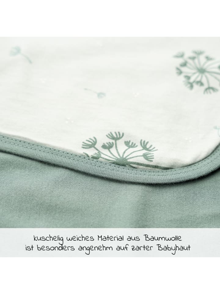 Zamboo Einschlagdecke / leichte Kuscheldecke für Babyschalen in gruen günstig kaufen onesize