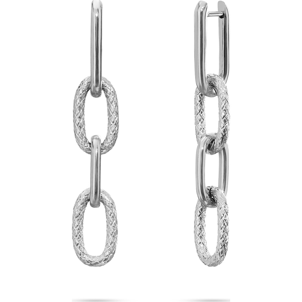 GMK Collection Créoles Acier inoxydable Boucles d'oreilles