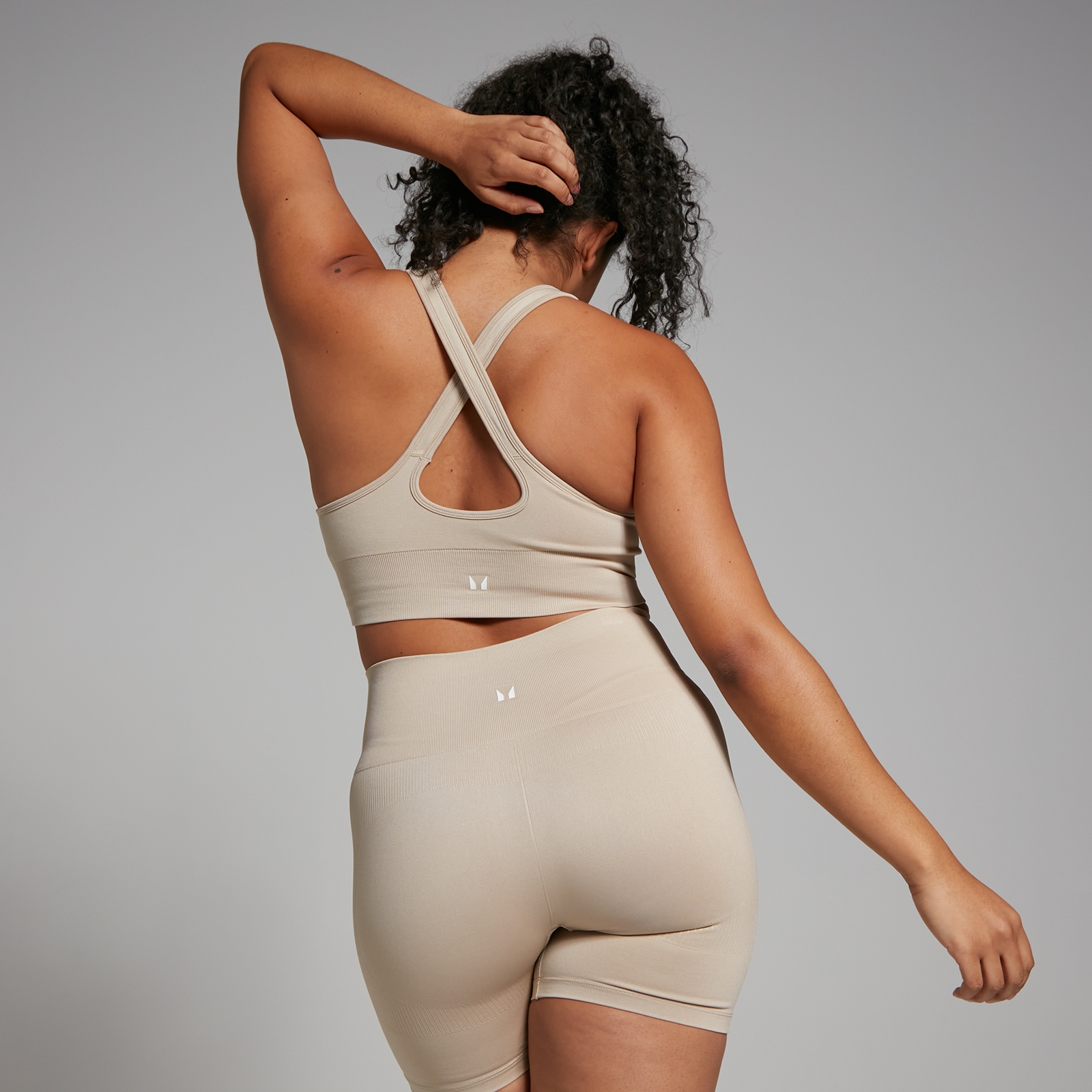 Brassière de sport sans coutures MP Shape pour femmes – Grès