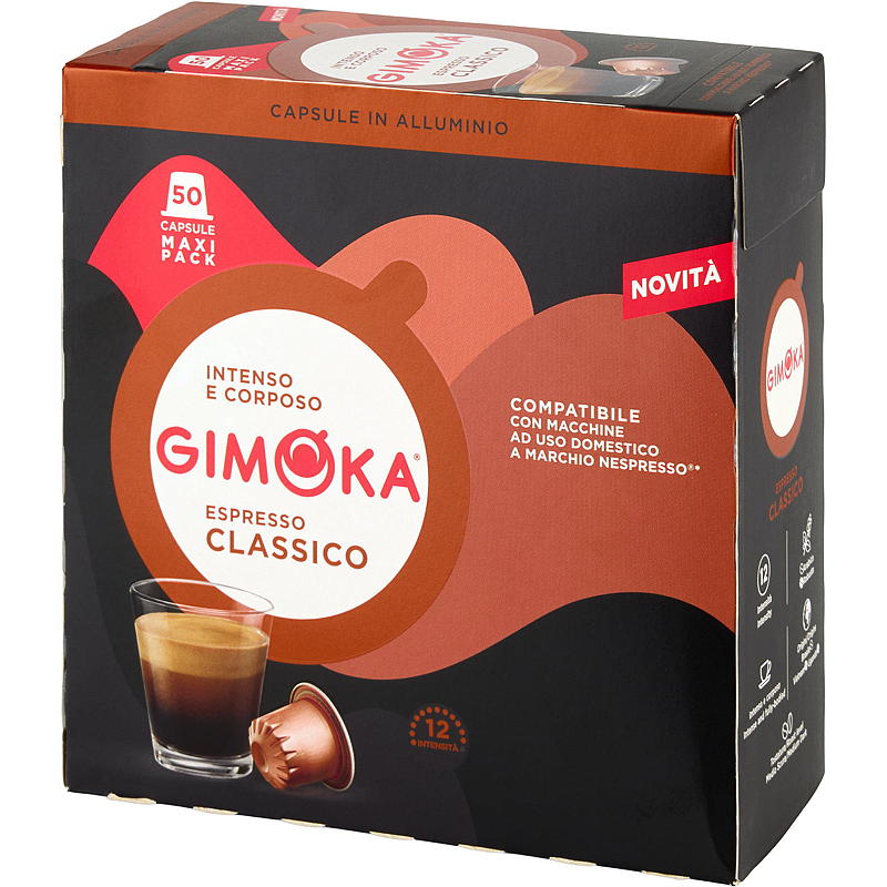 Gimoka Kaffekapsler 50 stk Gimoka Classico