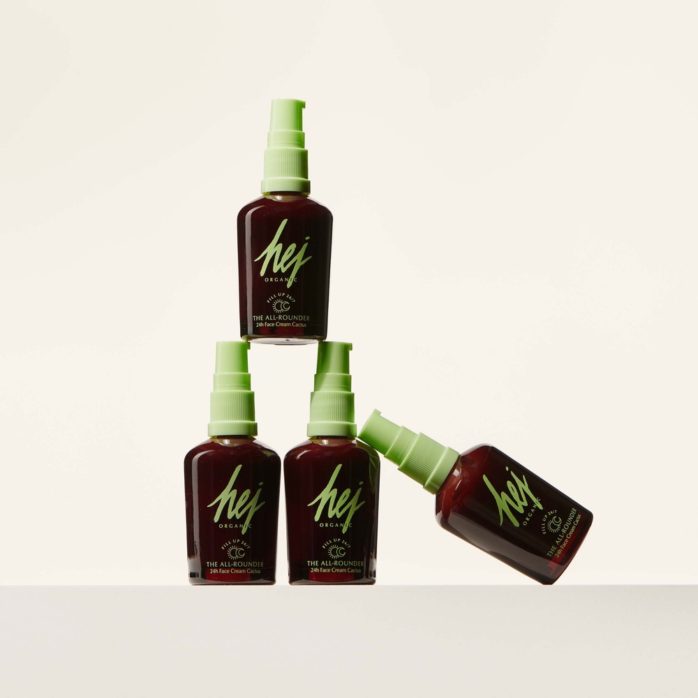 hej organic THE ALLROUNDER 24H FACE CREAM Crème visage