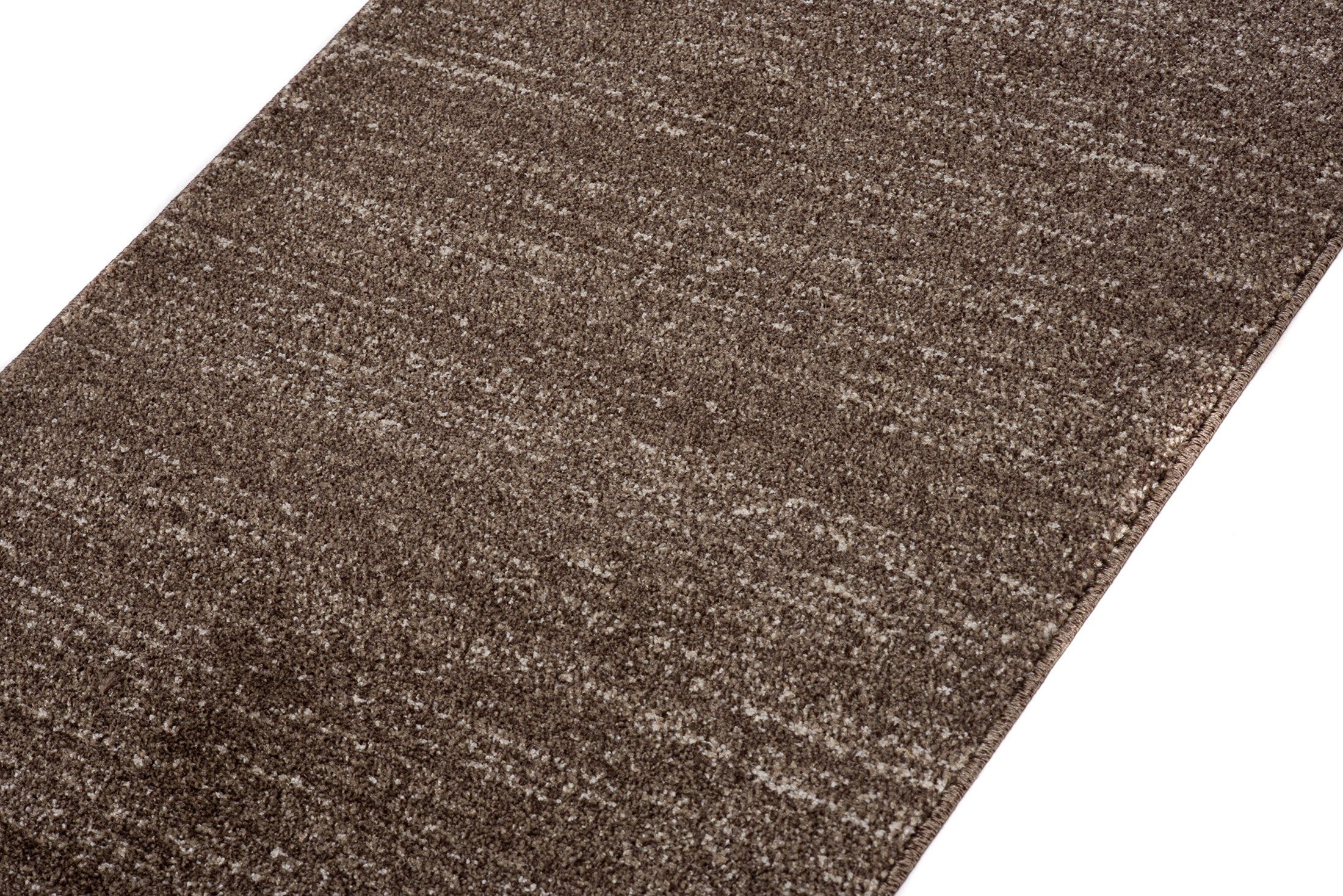 Läufer Läufer Flurläufer Einfarbig für Vorzimmer, Küche - Braun, Mazovia, 70 x 100 cm, Kurzflor, Meterware, Höhe 10 mm, Kurzflor - niedrige Florhöhe