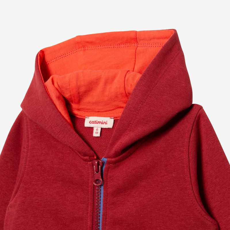 Cardigan bébé garçon tomette rouge Catimini
