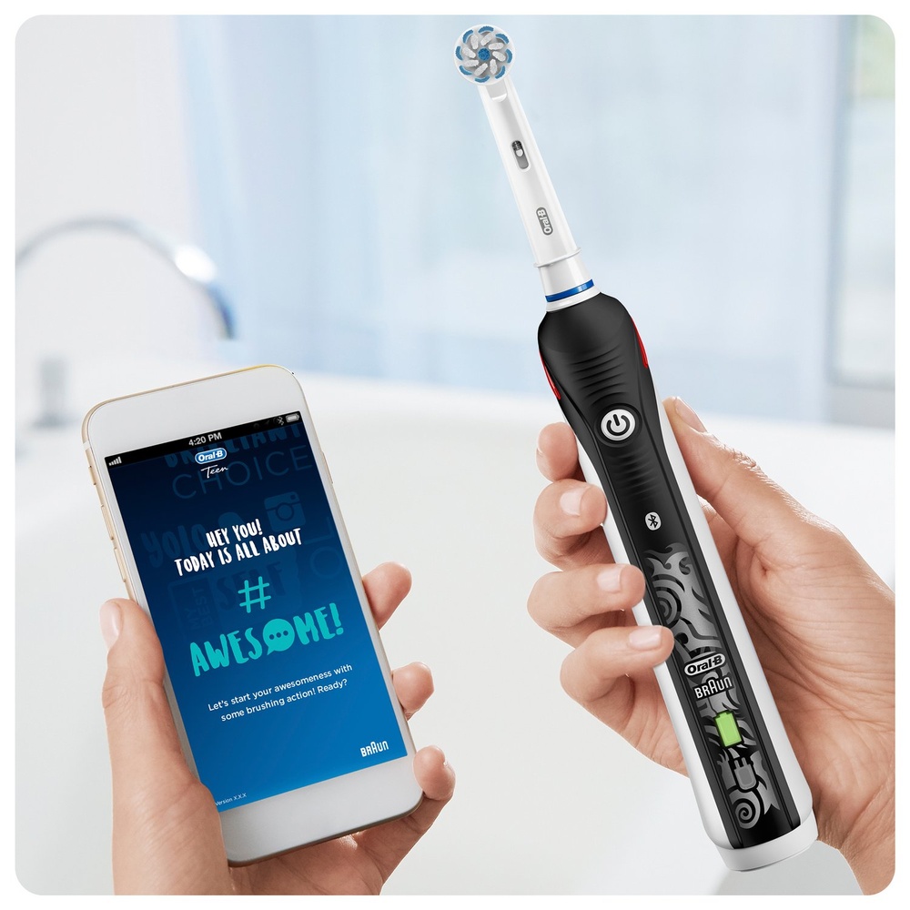oral-b Oral-B TEEN Black Brosse À Dents Électrique Brosse À Dents Electrique
