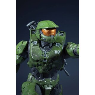 Halo Infinite Master Chief with Grappleshot PVC Statue