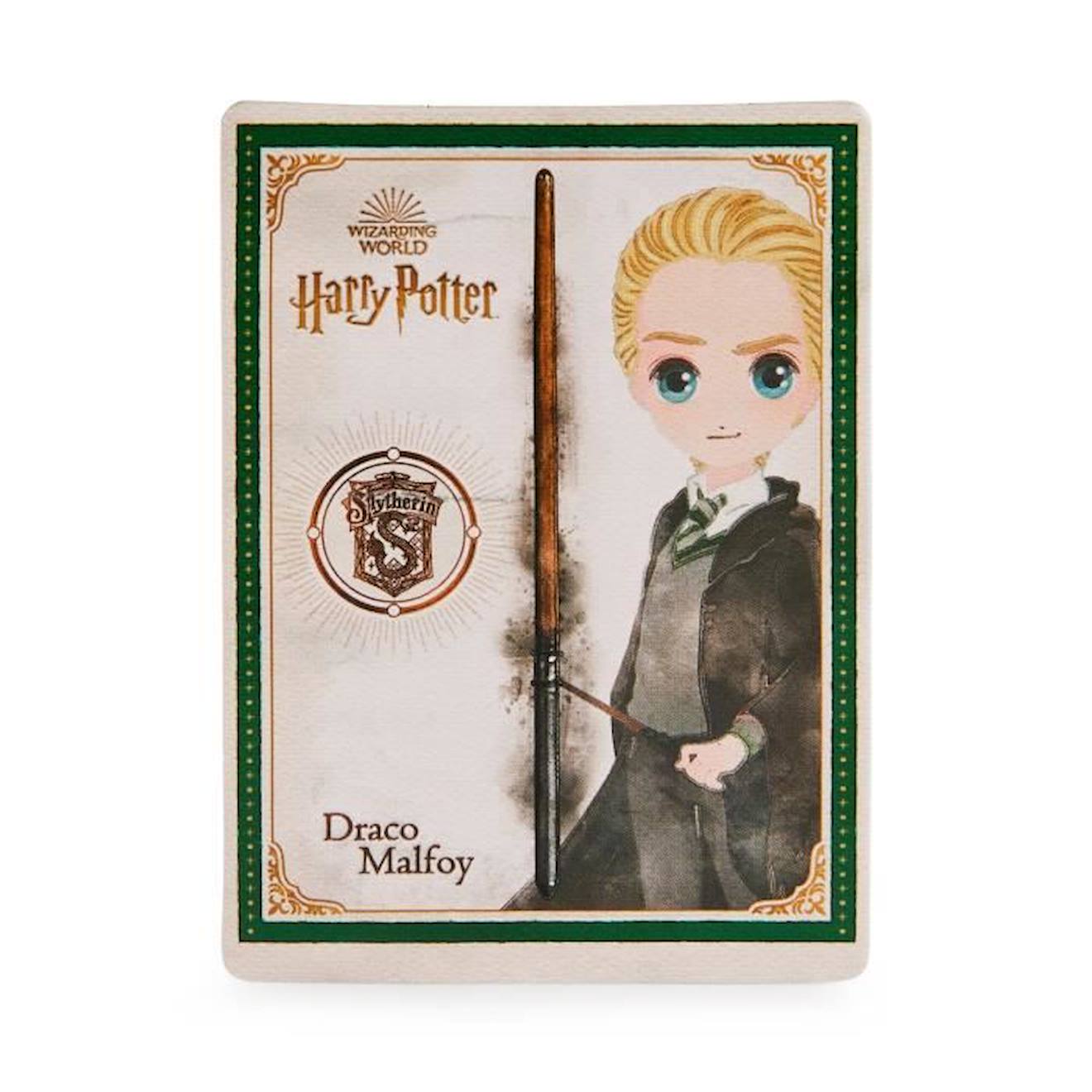 BAGUETTE MAGIQUE DELUXE DRAGO MALEFOY Wizarding World marron