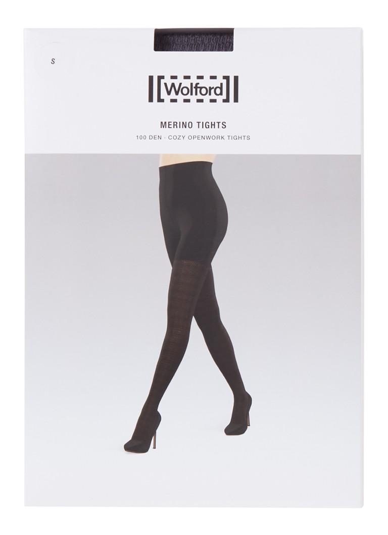Collants Wolford en mérinos 100 deniers