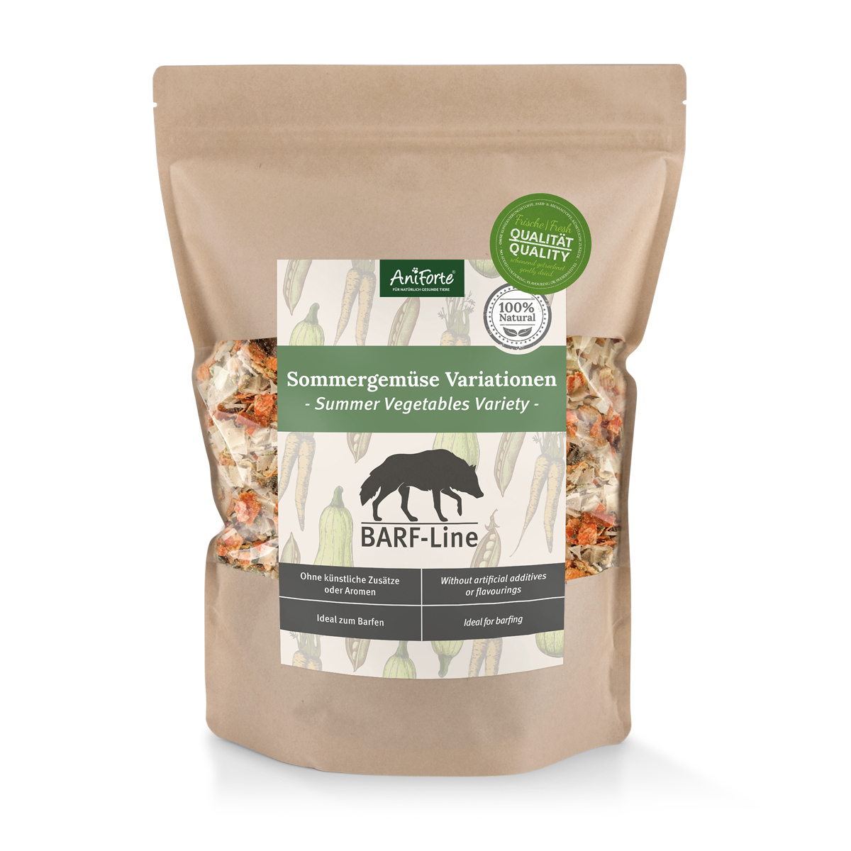 Aniforte Ergänzungsfutter & Aufzucht Aniforte BARF- Line Sommergemüse Variationen 1kg