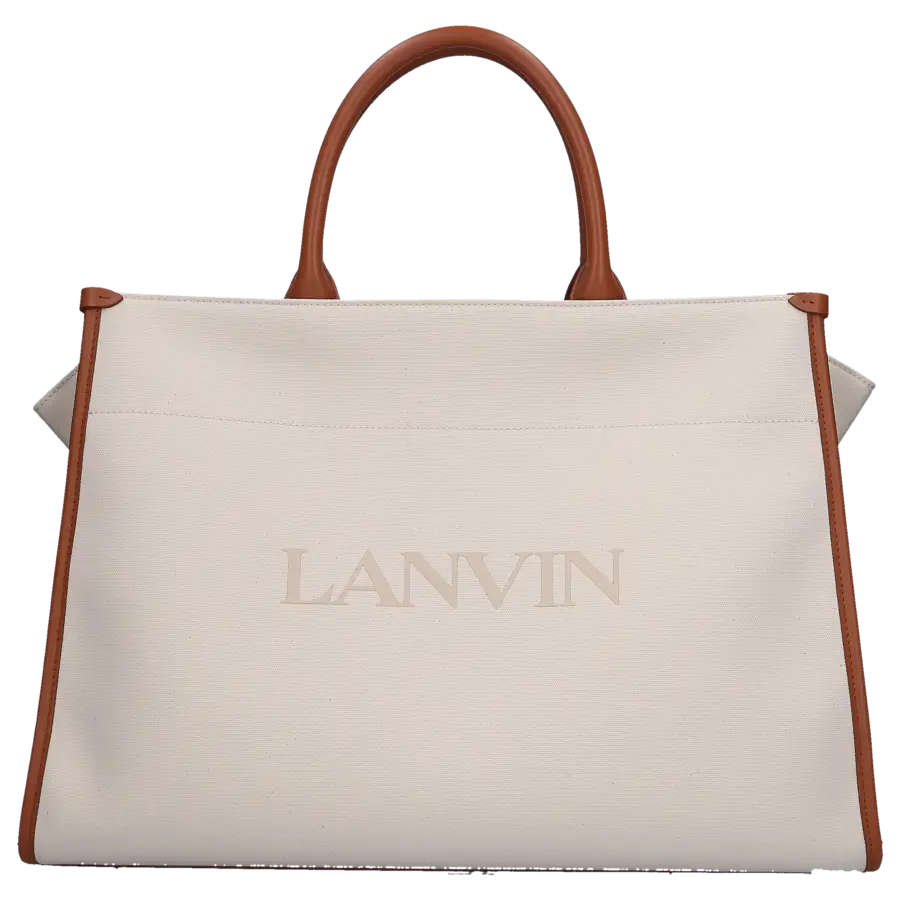 Lanvin - Shopper IN&OUT Canvas - beige