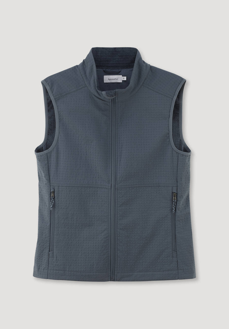 Weste Softshell Grid aus Bio-Baumwolle