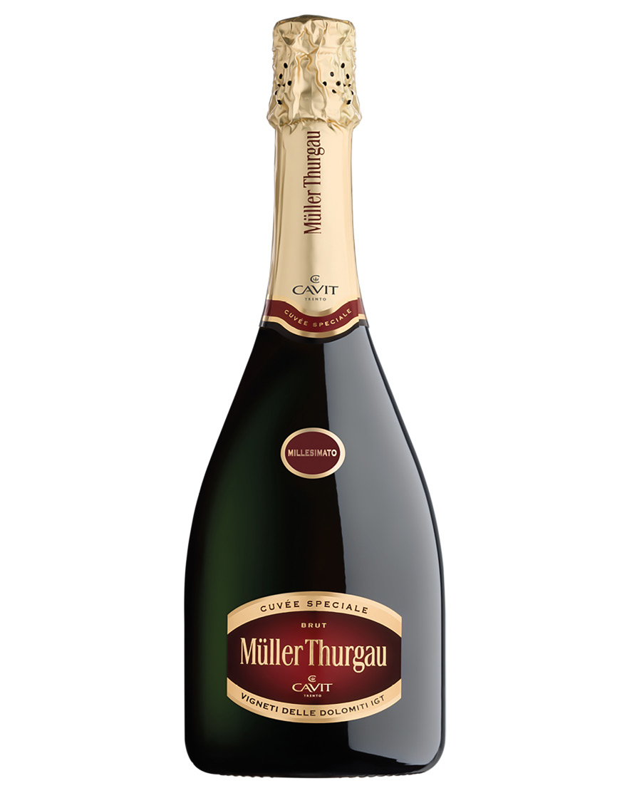 Vigneti delle Dolomiti Müller Thurgau Brut Millesimato IGT 2022 Cavit 0,75 ℓ