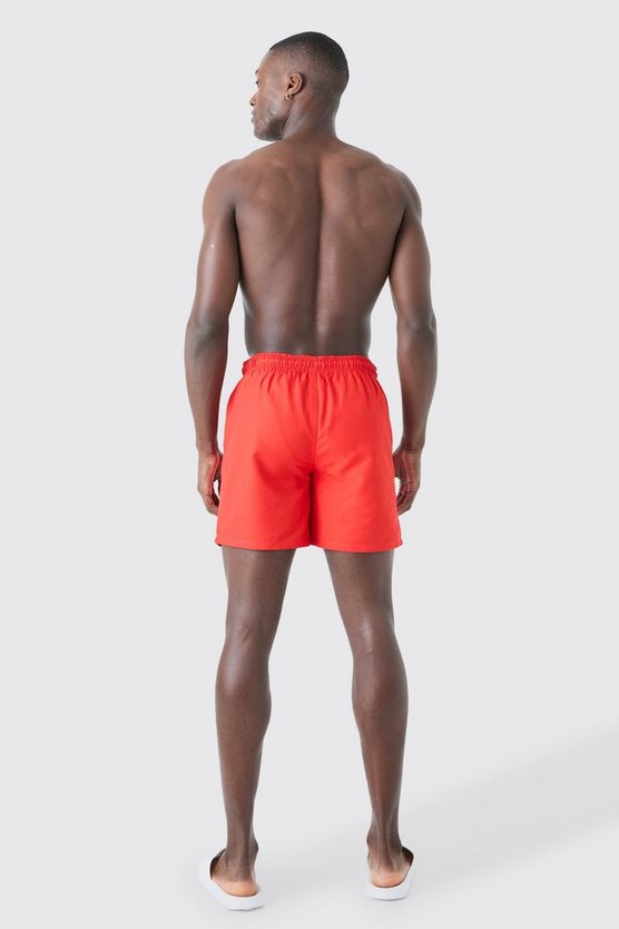 Mittellange Badehose