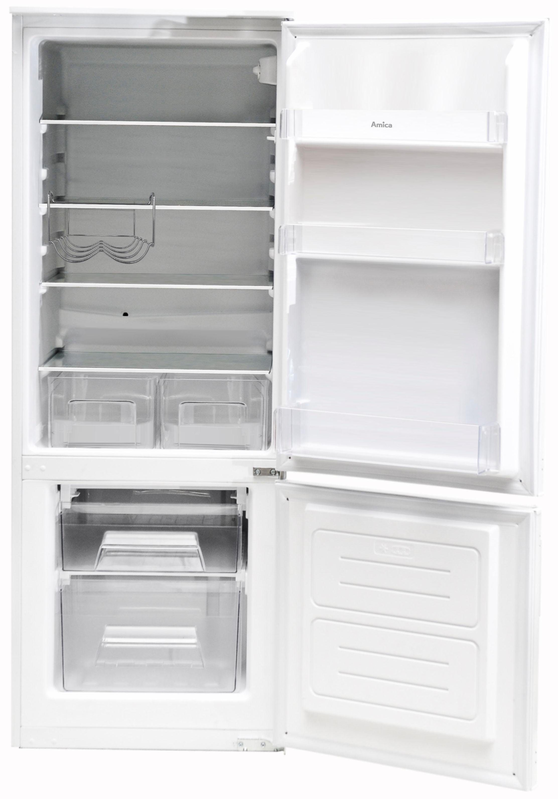 Amica Einbaukühlgefrierkombination EKGC 16155, 144 cm hoch, 54 cm breit, 144 cm hoch