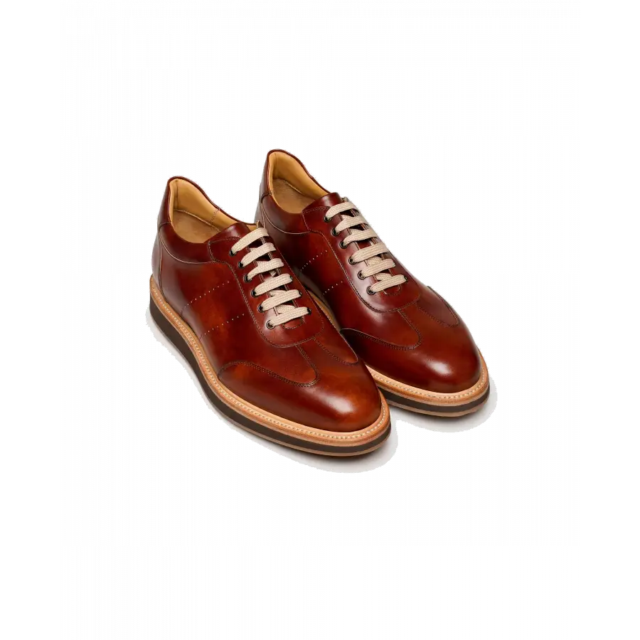Heinrich Dinkelacker - Sneaker low LONDON TC Kalbsleder - braun