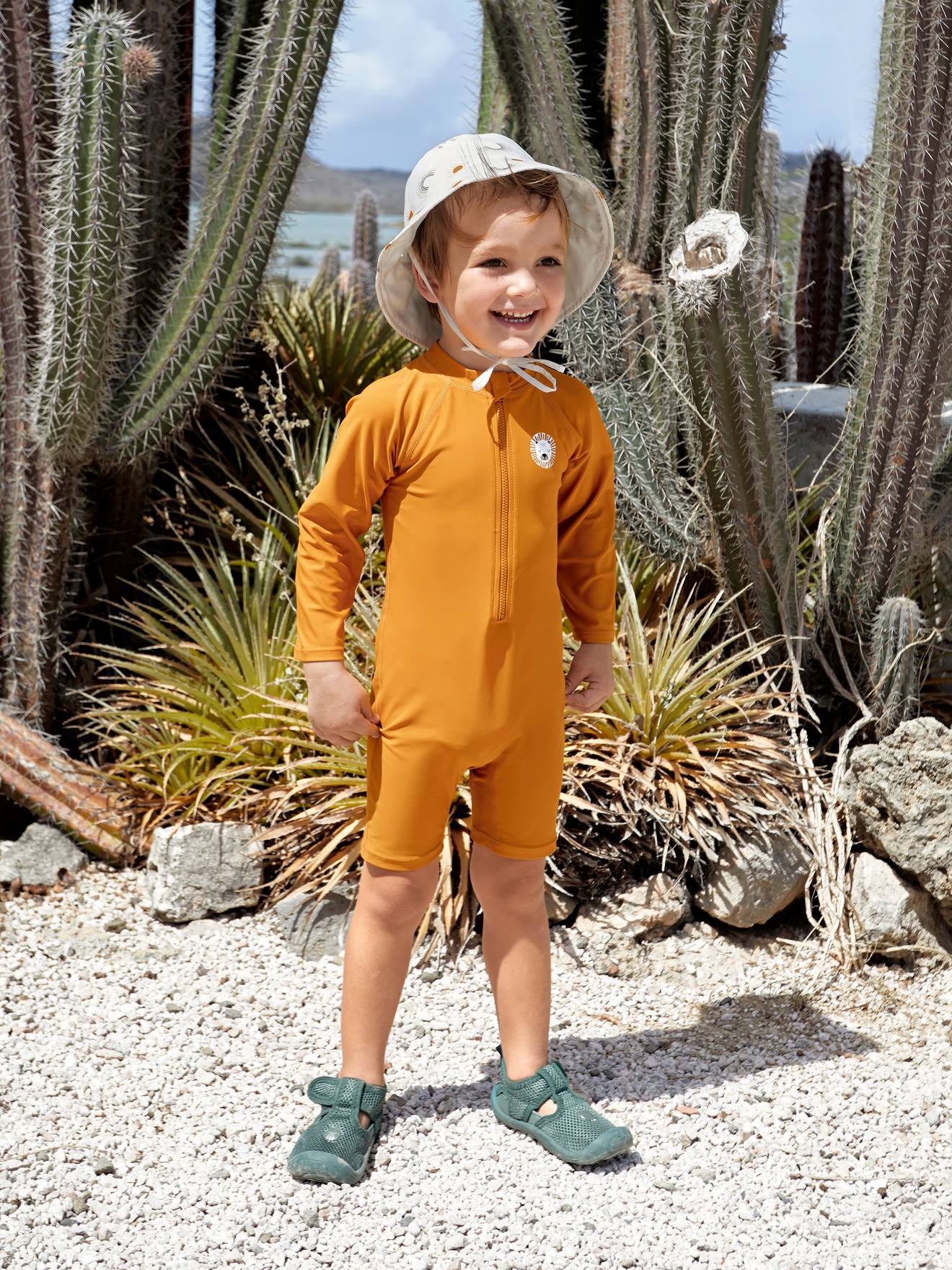 Lässig Kinder UV-Overall LÄSSIG - ocker