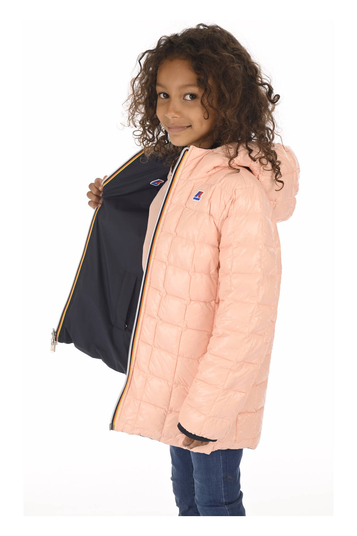 K Way Doudounes Enfant couleur bleu
