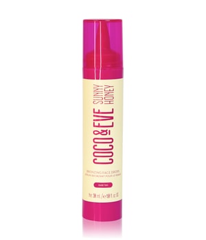 Coco & Eve Sunny Honey Bronzing Face Drops Dark Tan Selbstbräunungsserum-30 ml