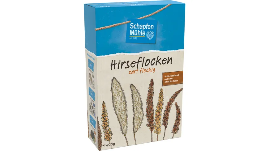 SchapfenMühle Hirseflocken 400 g