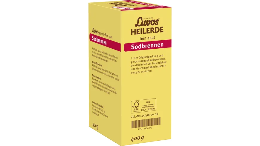 Luvos Heilerde fein akut Sodbrennen 400 g