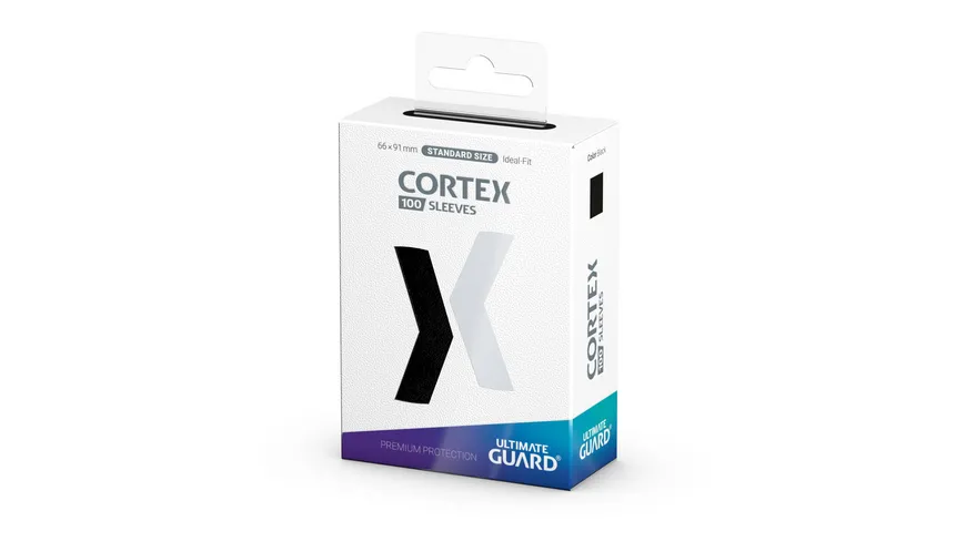 Ultimate Guard Cortex Sleeves Standardgröße Schwarz (100)