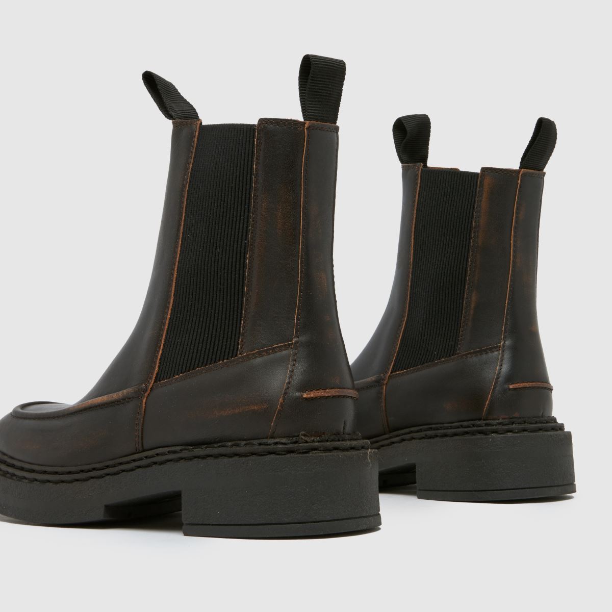 Schuh – Cassie – Bruna ankelstövlar