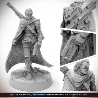 Starfinder Miniatures: Half-Elf Operative