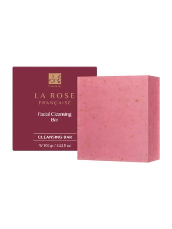 Dr Botanicals La Rose Française Gesichtsreinigungsbar 100g günstig kaufen onesize