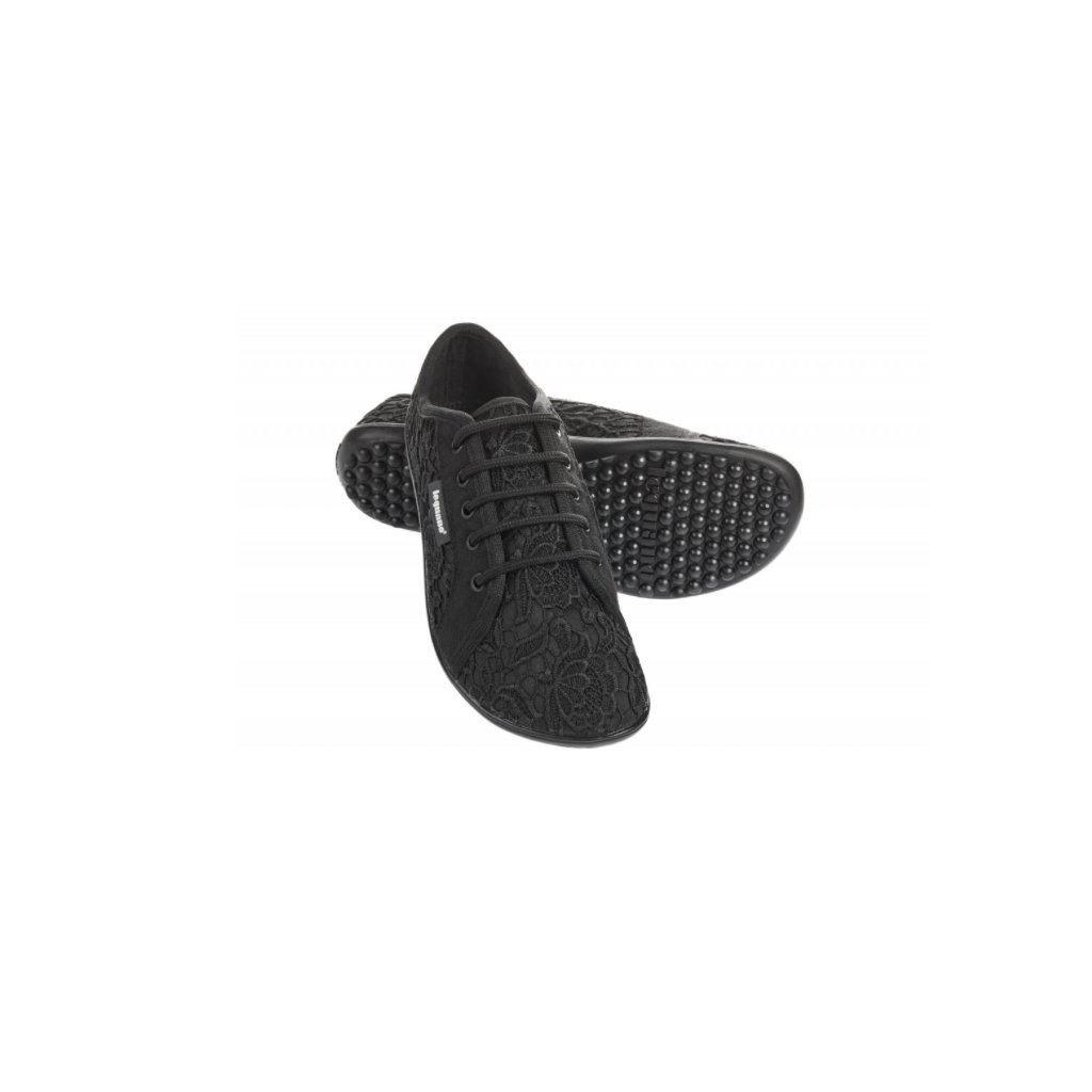Leguano Amalfi Nero Barfußsneakers