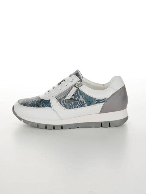 Schnürschuh mit seitlichem Reißverschluss