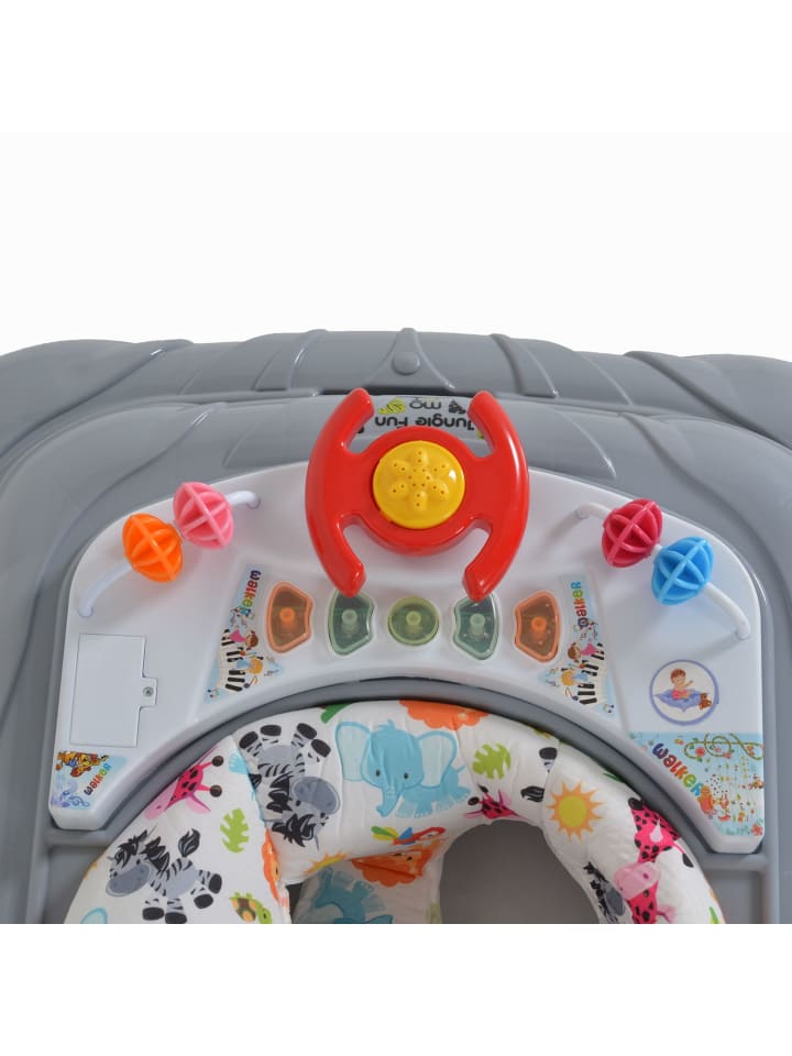 Moni Lauflernhilfe Jungle Fun  in grau günstig kaufen onesize