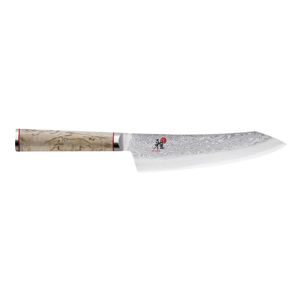 Rocking Santoku 18 cm, Glattschliff
