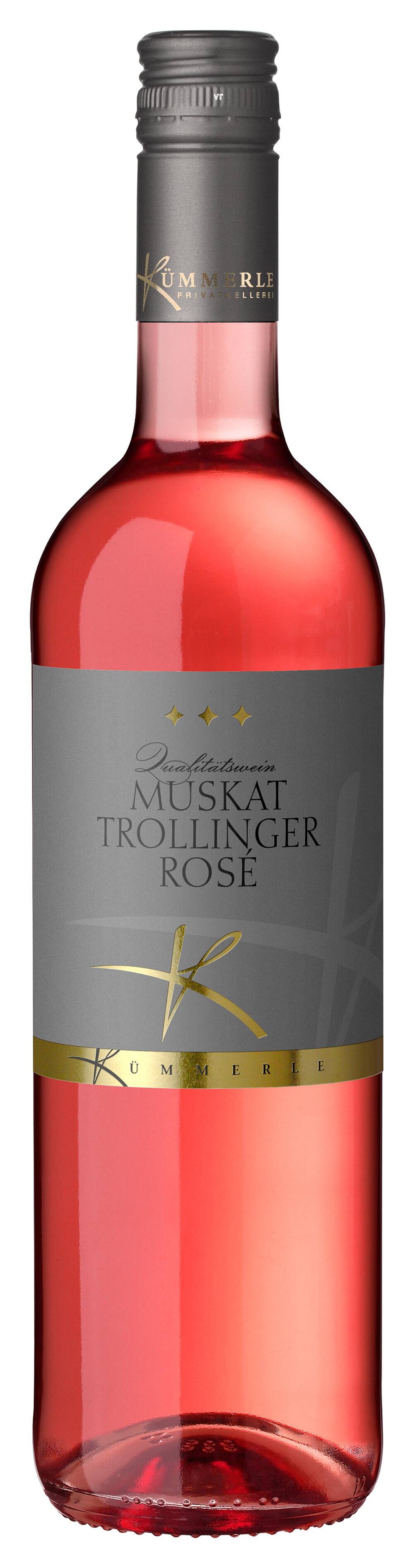 Privatkellerei Kümmerle Bio-Muskattrollinger Rosé lieblich 0,75L Privatkellerei Kümmerle vegan 2021