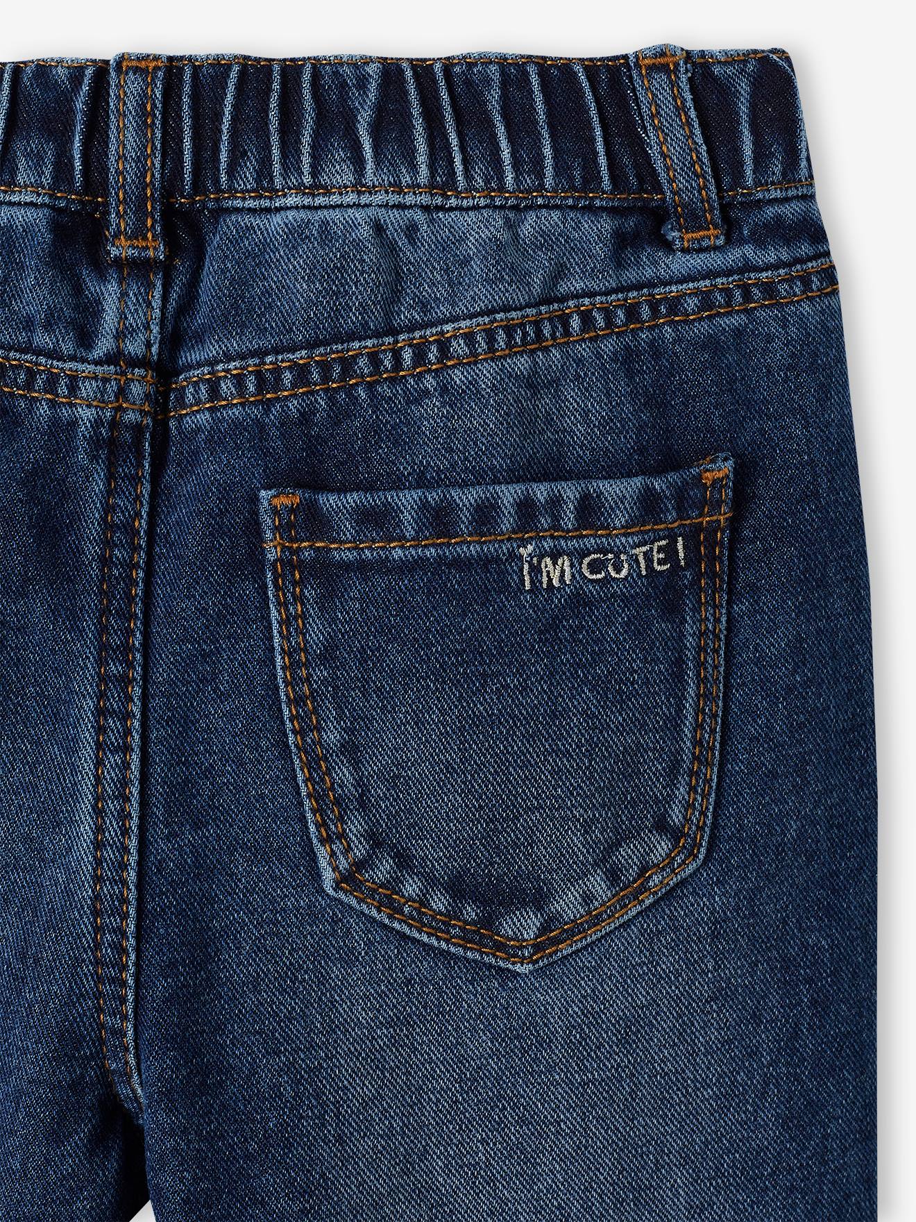 Jean Mom fit MorphologiK fille Tour de hanches LARGE stone