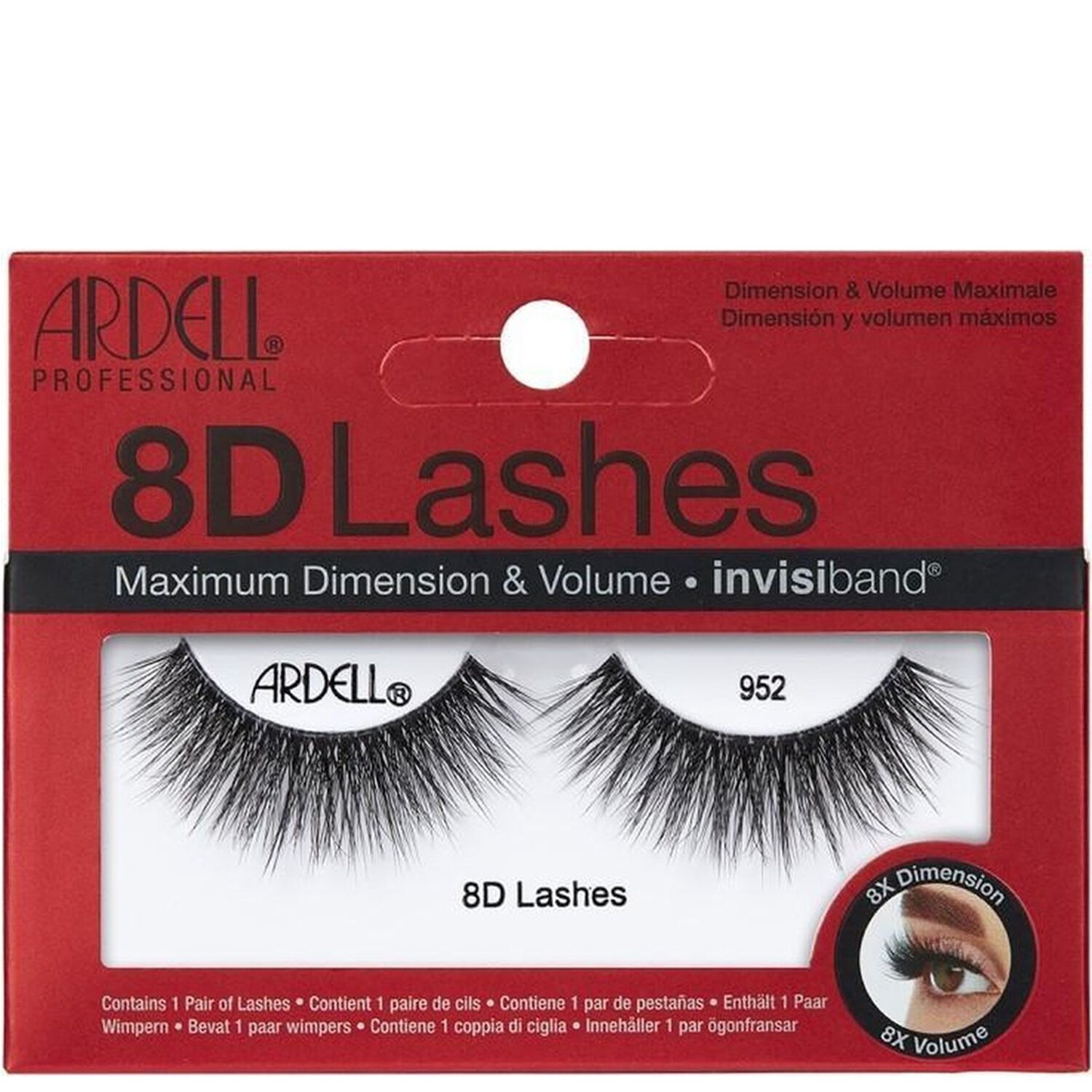 Ardell 8D Lashes Faux Cils Maximum Dimension & Volume 952