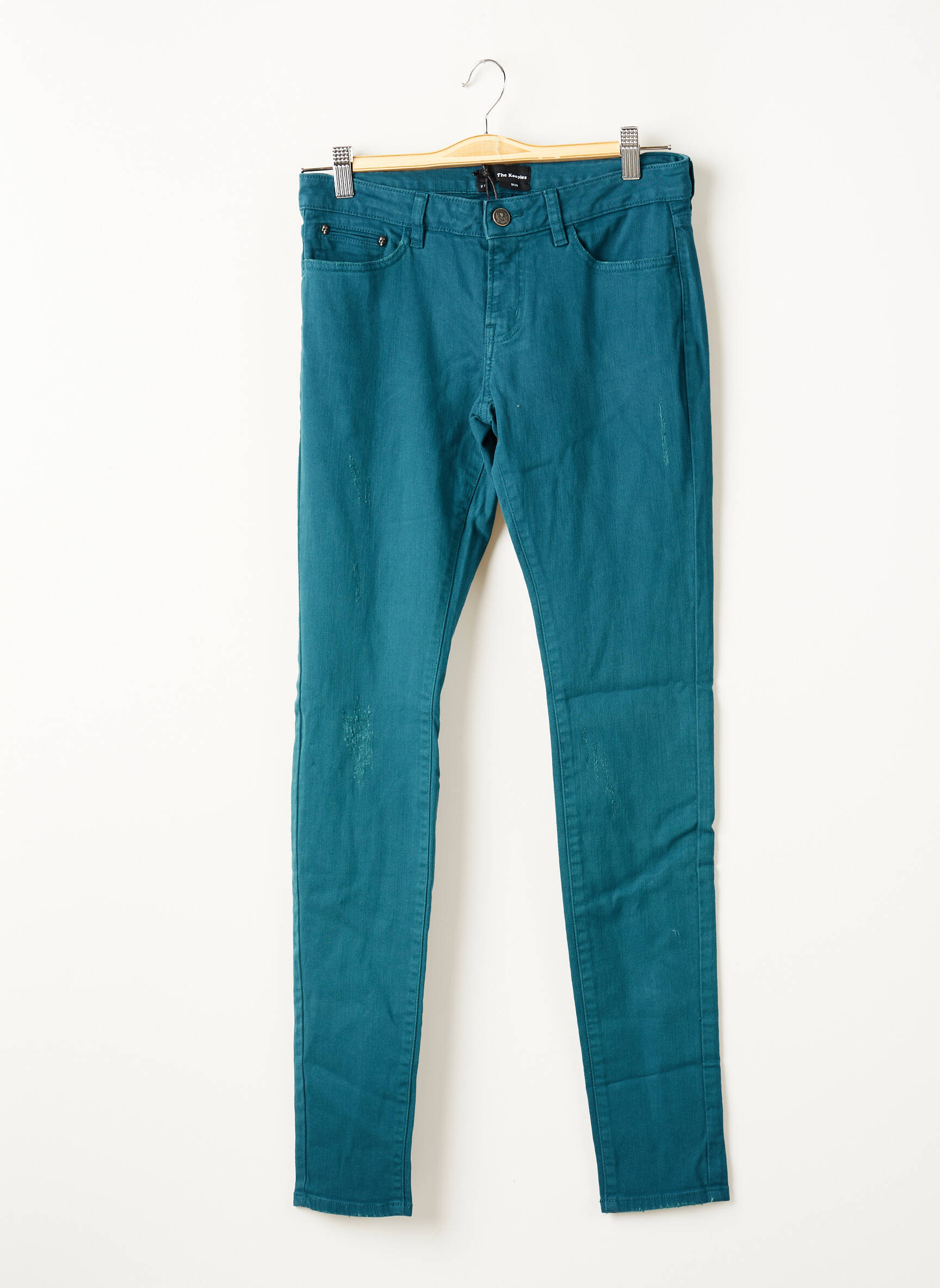 The Kooples Jeans Skinny Femme couleur vert