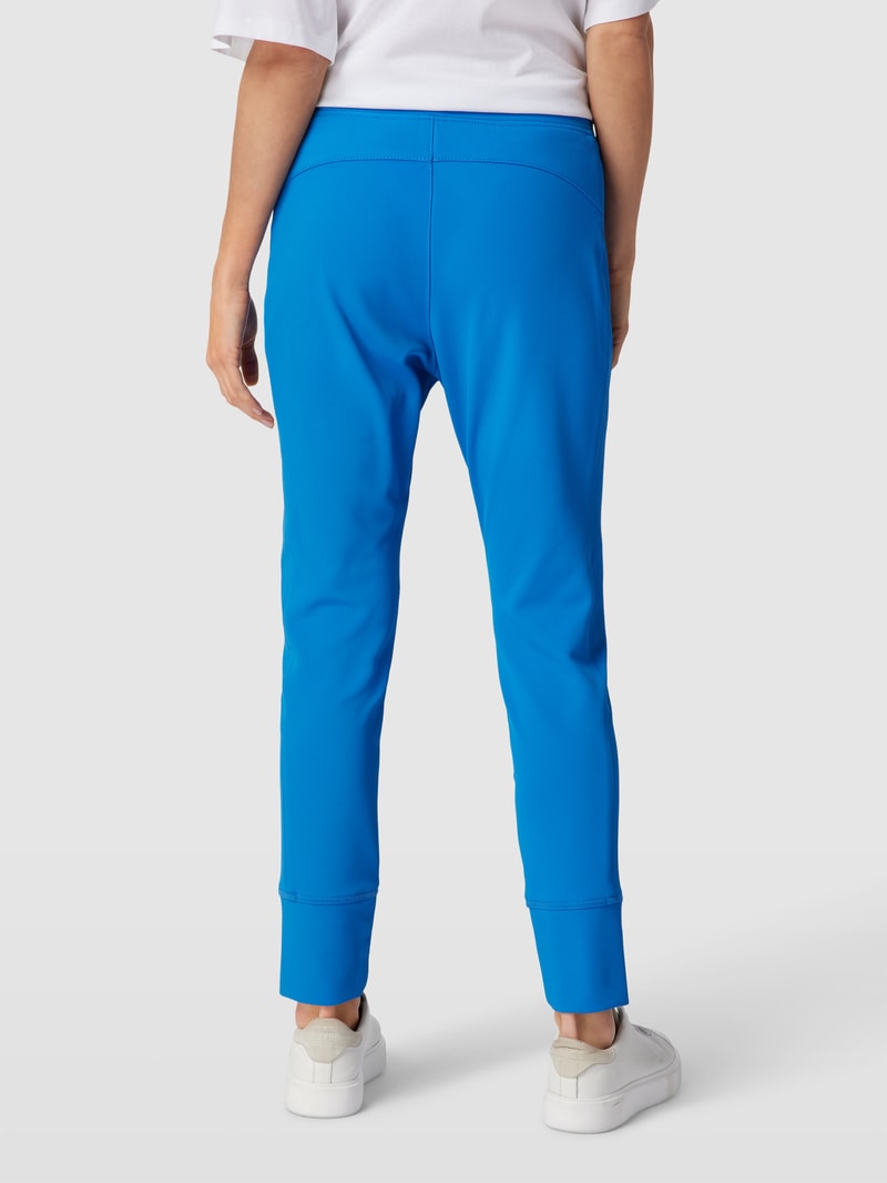 Sweatpants mit Strukturmuster Modell 'FUTURE 2.0' in blau
