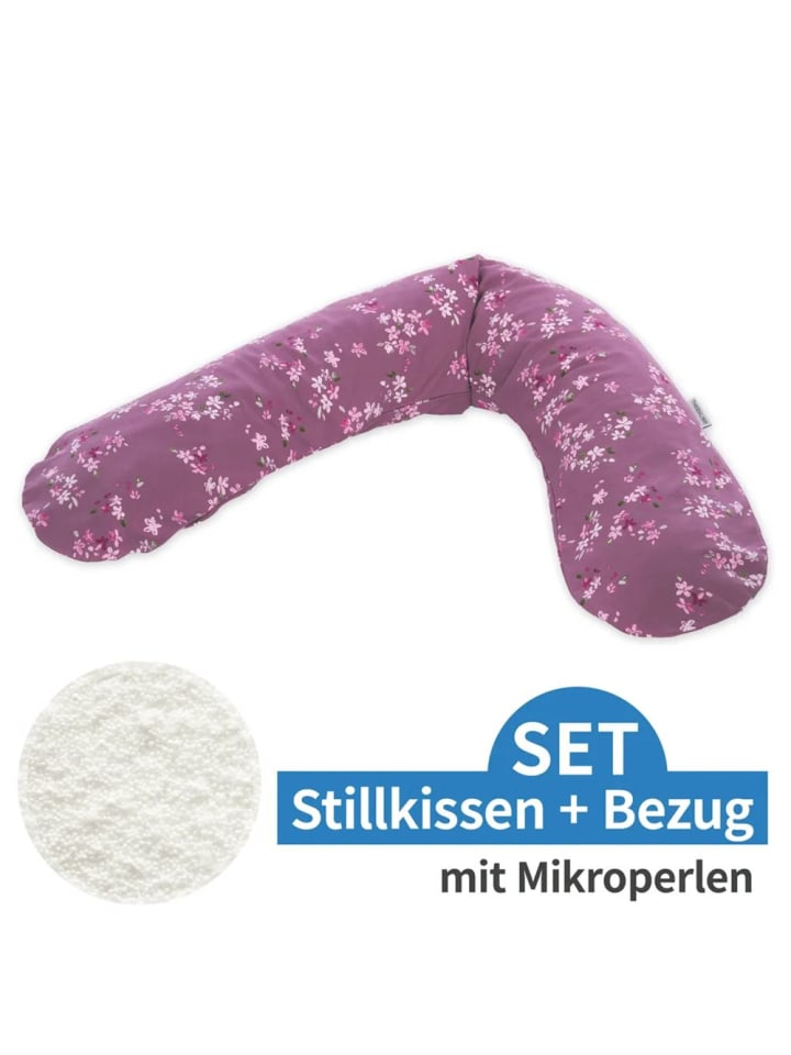 Theraline Stillkissen Das Original mit Mikroperlen-Füllung inkl. in lila,motiv günstig kaufen onesize