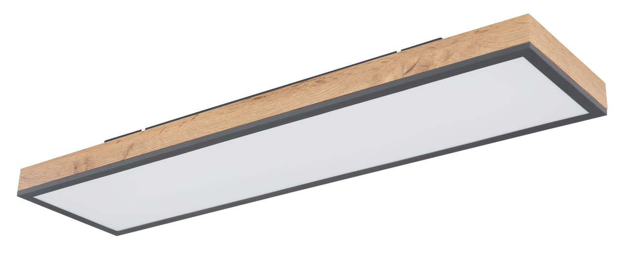 Globo Lighting - DORO - Deckenleuchte Aluminium Graphit, LED